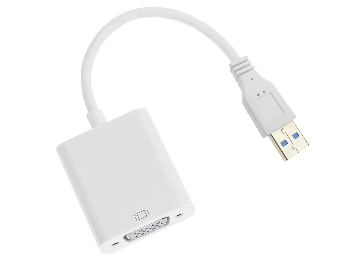 Cavo Convertitore Adattatore da USB 3.0 USB A Maschio a VGA Femmina - immagine 4