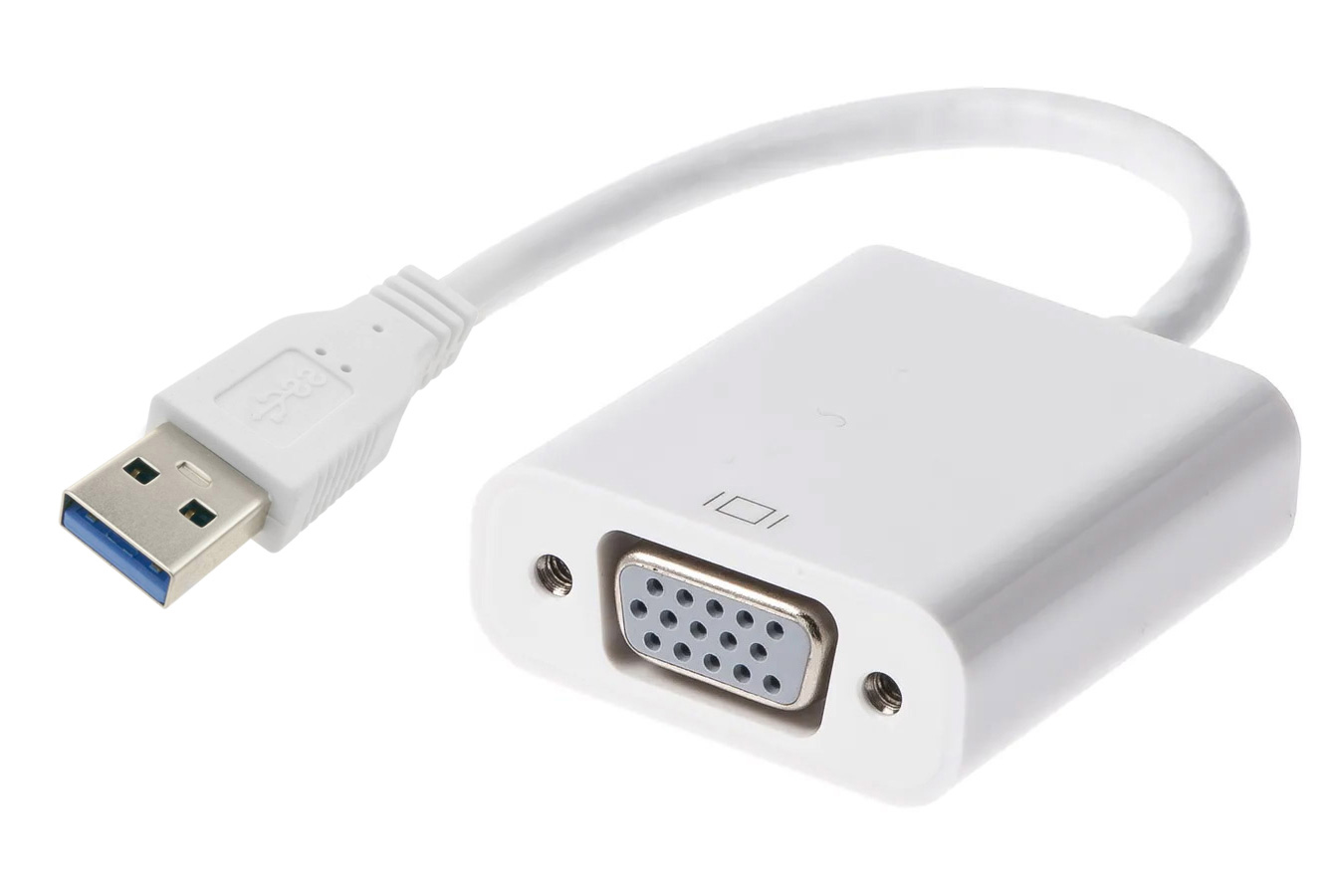 Cavo Convertitore Adattatore da USB 3.0 USB A Maschio a VGA Femmina