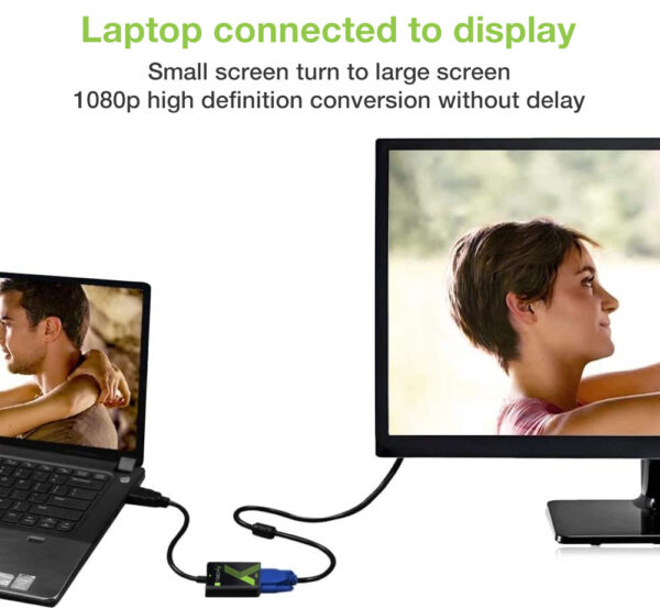 Cavo Convertitore Adattatore da HDMI™ a VGA 1920x1200 - immagine 7
