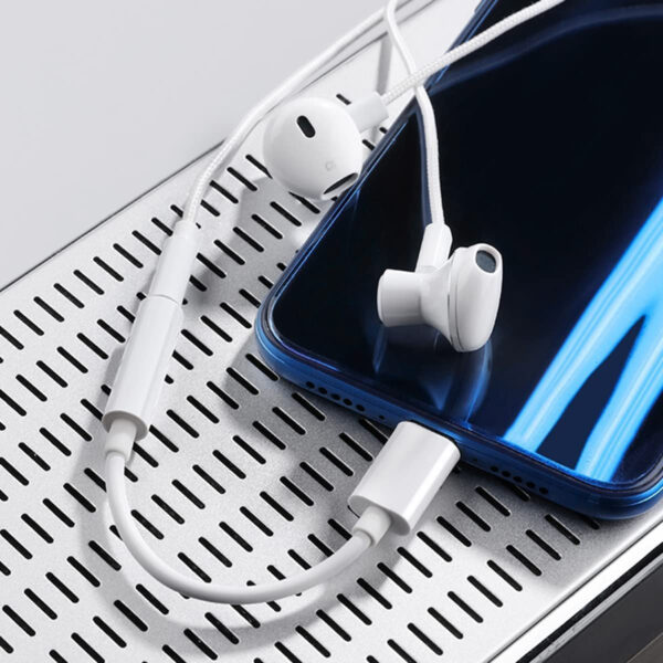 Cavo da USB-C™ Maschio a Audio 3.5 mm Femmina 12 cm Bianco - immagine 5