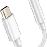 Cavo da USB-C™ Maschio a Audio 3.5 mm Femmina 12 cm Bianco