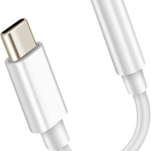 Cavo da USB-C™ Maschio a Audio 3.5 mm Femmina 12 cm Bianco