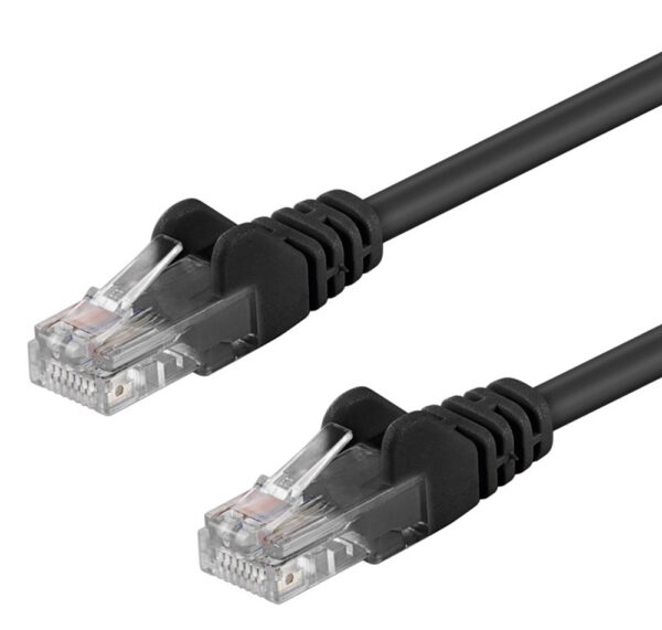 Cavo di rete Patch CCA Cat. 5e Nero UTP 10m