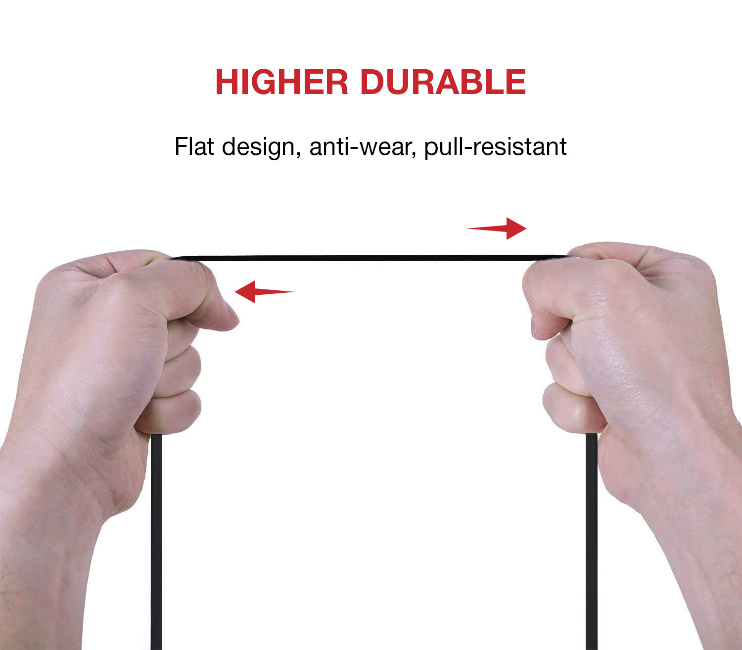 Cavo di Rete Patch Flat in Rame Cat.6A UTP 5m Nero - immagine 5