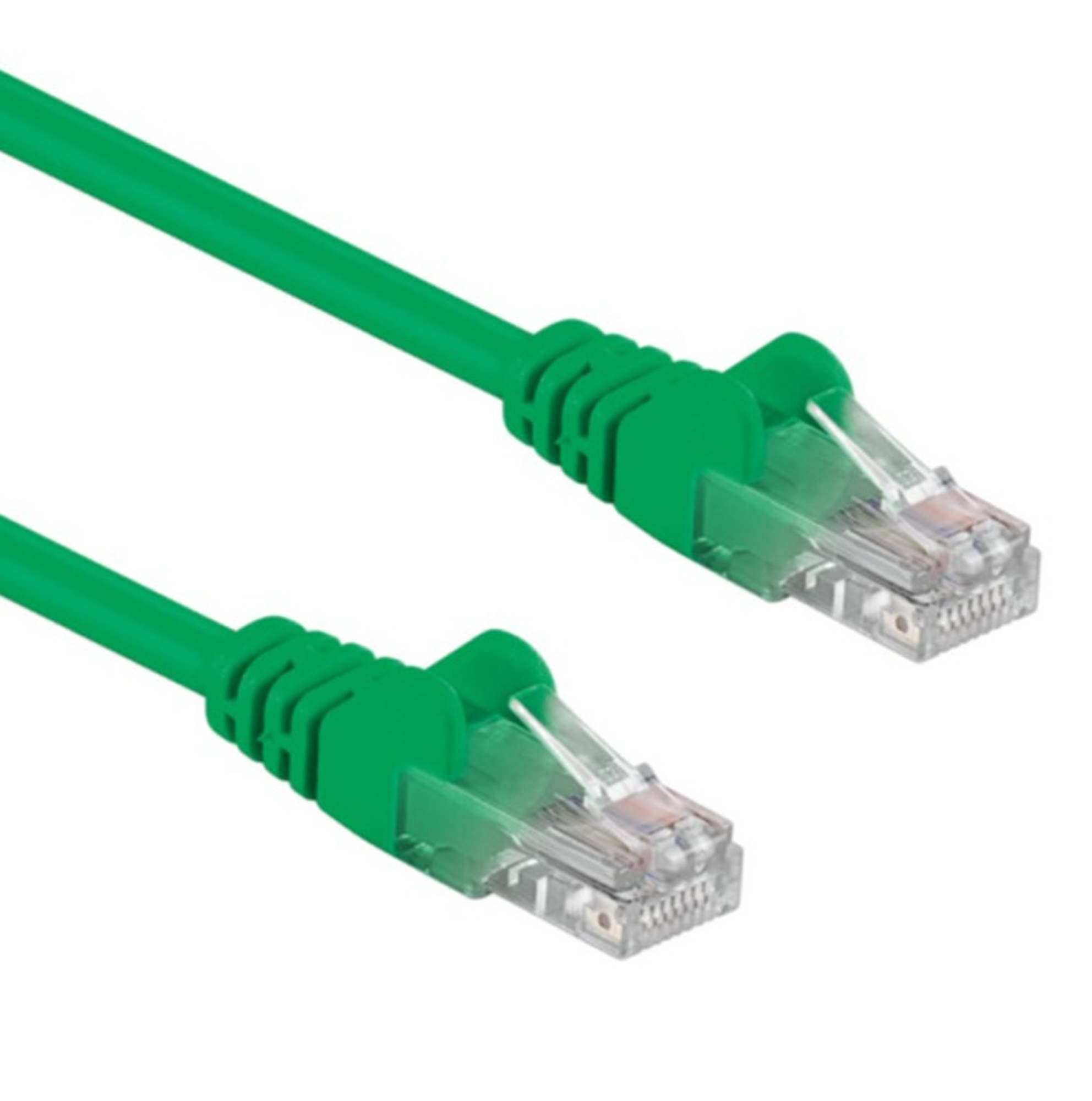 Cavo di rete Patch in CCA Cat.5E Verde U/UTP 10m - immagine 2