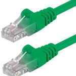 Cavo di rete Patch in CCA Cat.5E Verde U/UTP 10m