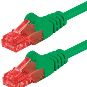 Cavo di rete Patch in CCA Cat.6 Verde U/UTP 2m