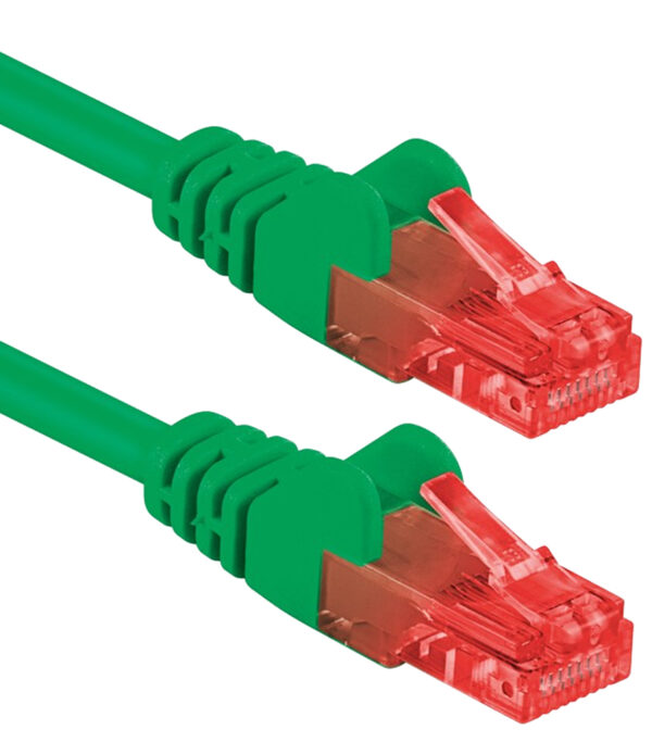 Cavo di rete Patch in CCA Cat.6 Verde U/UTP 2m - immagine 2