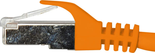 Cavo di rete Patch in CCA Schermato Cat. 6 Arancione F/UTP 2 m Bulk - immagine 4