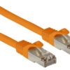 Cavo di rete Patch in CCA Schermato Cat. 6 Arancione F/UTP 3 m Bulk - immagine 2