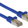 Cavo di rete Patch in CCA Schermato Cat. 6 Blu F/UTP 1 m Bulk - immagine 2