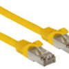 Cavo di rete Patch in CCA Schermato Cat. 6 Giallo F/UTP 0,5 m Bulk - immagine 2