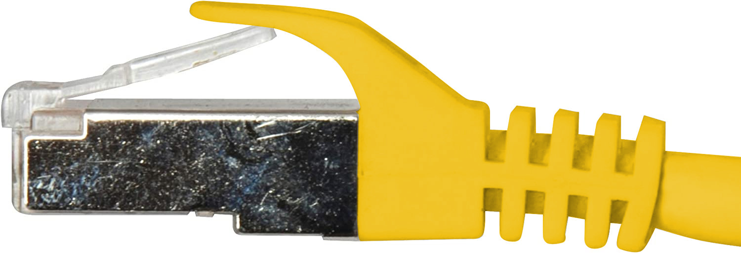 Cavo di rete Patch in CCA Schermato Cat. 6 Giallo F/UTP 5m Bulk - immagine 4