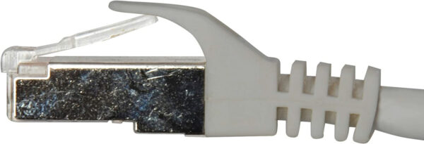 Cavo di rete Patch in CCA Schermato Cat. 6 Grigio F/UTP 1 m Bulk - immagine 4