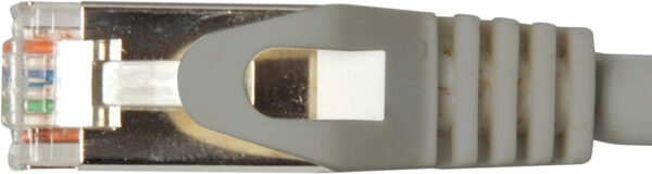 Cavo di rete Patch in CCA Schermato Cat. 6 Grigio F/UTP 1 m Bulk - immagine 5
