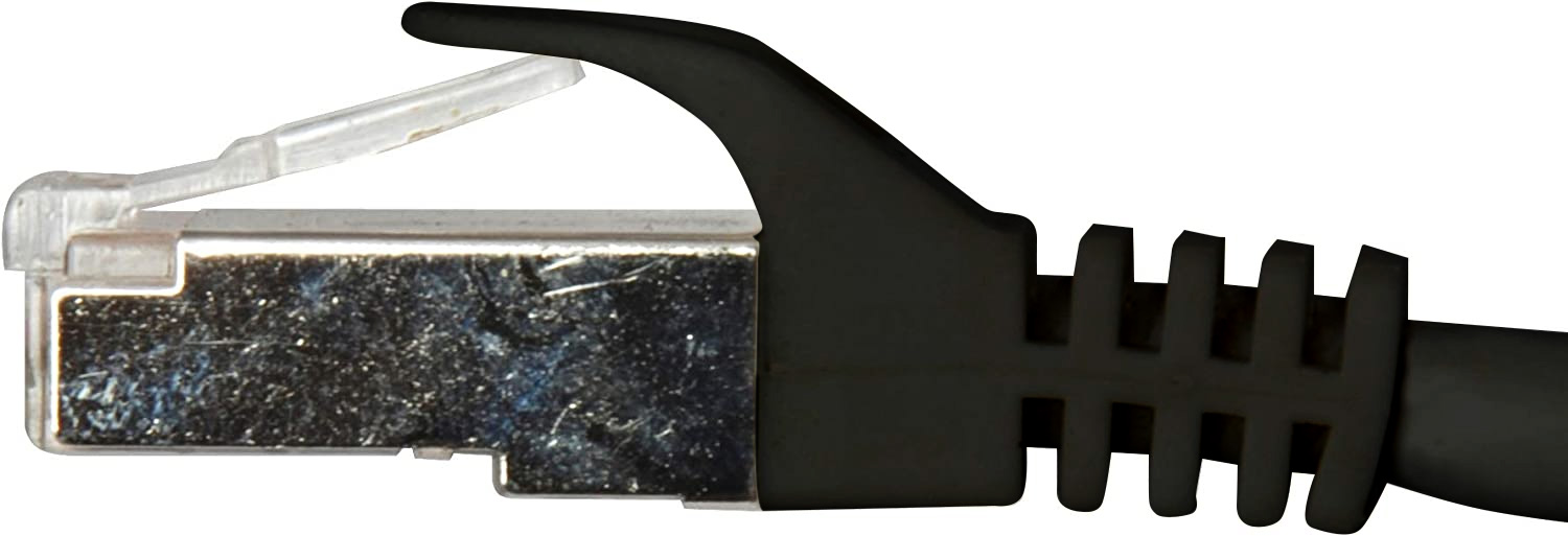 Cavo di rete Patch in CCA Schermato Cat. 6 Nero F/UTP 10 m Bulk - immagine 4