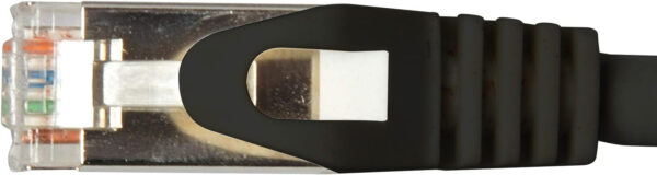Cavo di rete Patch in CCA Schermato Cat. 6 Nero F/UTP 10 m Bulk - immagine 5