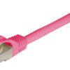 Cavo di rete Patch in CCA Schermato Cat. 6 Rosa F/UTP 1 m Bulk - immagine 3