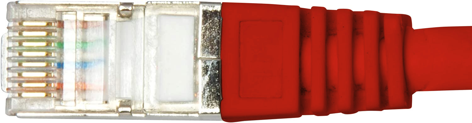 Cavo di rete Patch in CCA Schermato Cat. 6 Rosso F/UTP 5 m Bulk - immagine 6