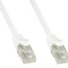 Cavo di Rete Patch in Rame Cat.6 Bianco UTP 10m - immagine 3