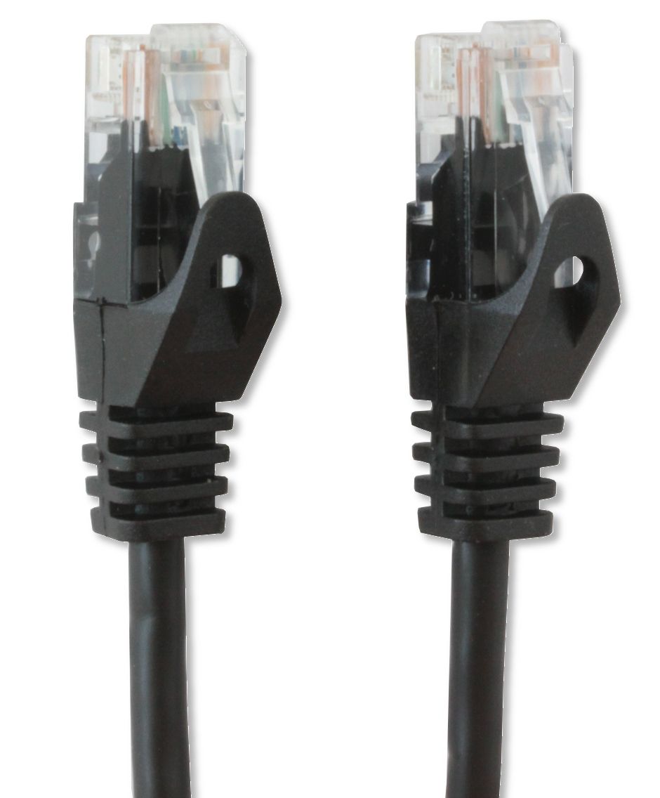 Cavo di Rete Patch in Rame Cat.6 Nero UTP 10m - immagine 4