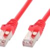 Cavo di rete Patch in rame Cat.6 Rosso SFTP LSZH 2m