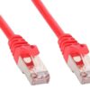 Cavo di rete Patch in rame Cat.6 Rosso SFTP LSZH 2m - immagine 2