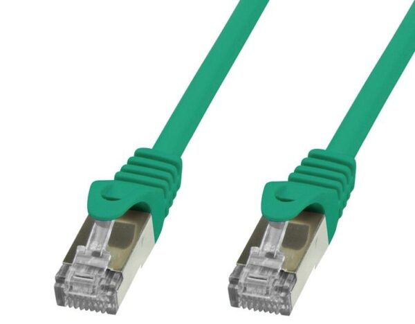 Cavo di rete Patch in rame Cat.6 Verde SFTP LSZH 2m