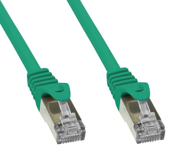 Cavo di rete Patch in rame Cat.6 Verde SFTP LSZH 2m - immagine 2