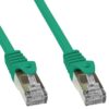 Cavo di rete Patch in rame Cat.6 Verde SFTP LSZH 3 metri - immagine 2