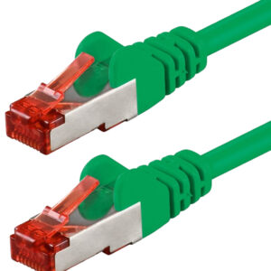 Cavo di rete Patch in rame Cat. 6 Verde SFTP LSZH 1,5m