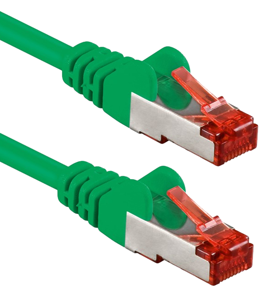 Cavo di rete Patch in rame Cat. 6 Verde SFTP LSZH 1,5m - immagine 2