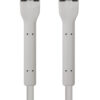 Cavo di rete Patch in Rame Cat. 6A F/FTP Pieghevole FlexiBoot Slim Grigio 0,5 m - immagine 5