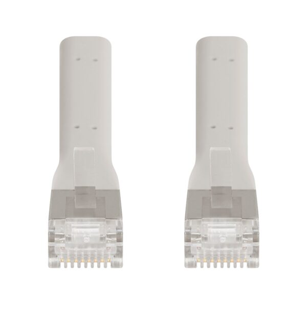 Cavo di rete Patch in Rame Cat. 6A F/FTP Pieghevole FlexiBoot Slim Grigio 2 m - immagine 4