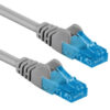 Cavo di rete Patch in Rame Cat. 6A Grigio UTP 0,5 m - immagine 2