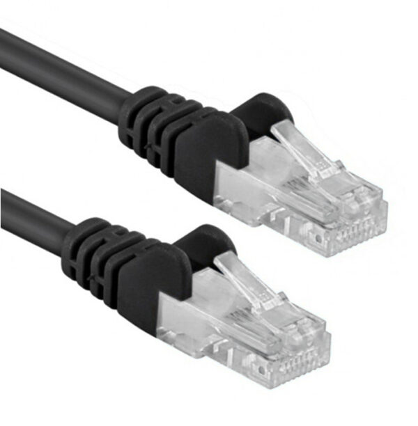 Cavo di rete Patch in Rame Cat. 6A Nero UTP 50m - immagine 3