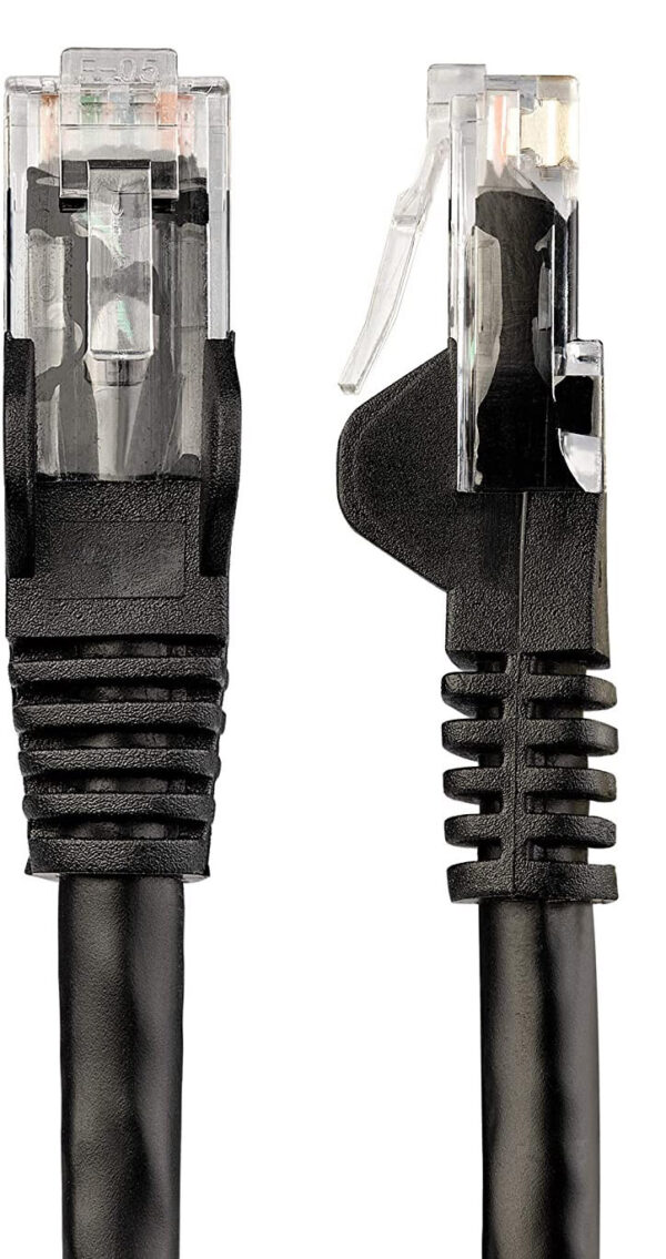 Cavo di rete Patch in Rame Cat. 6A Nero UTP 50m - immagine 4
