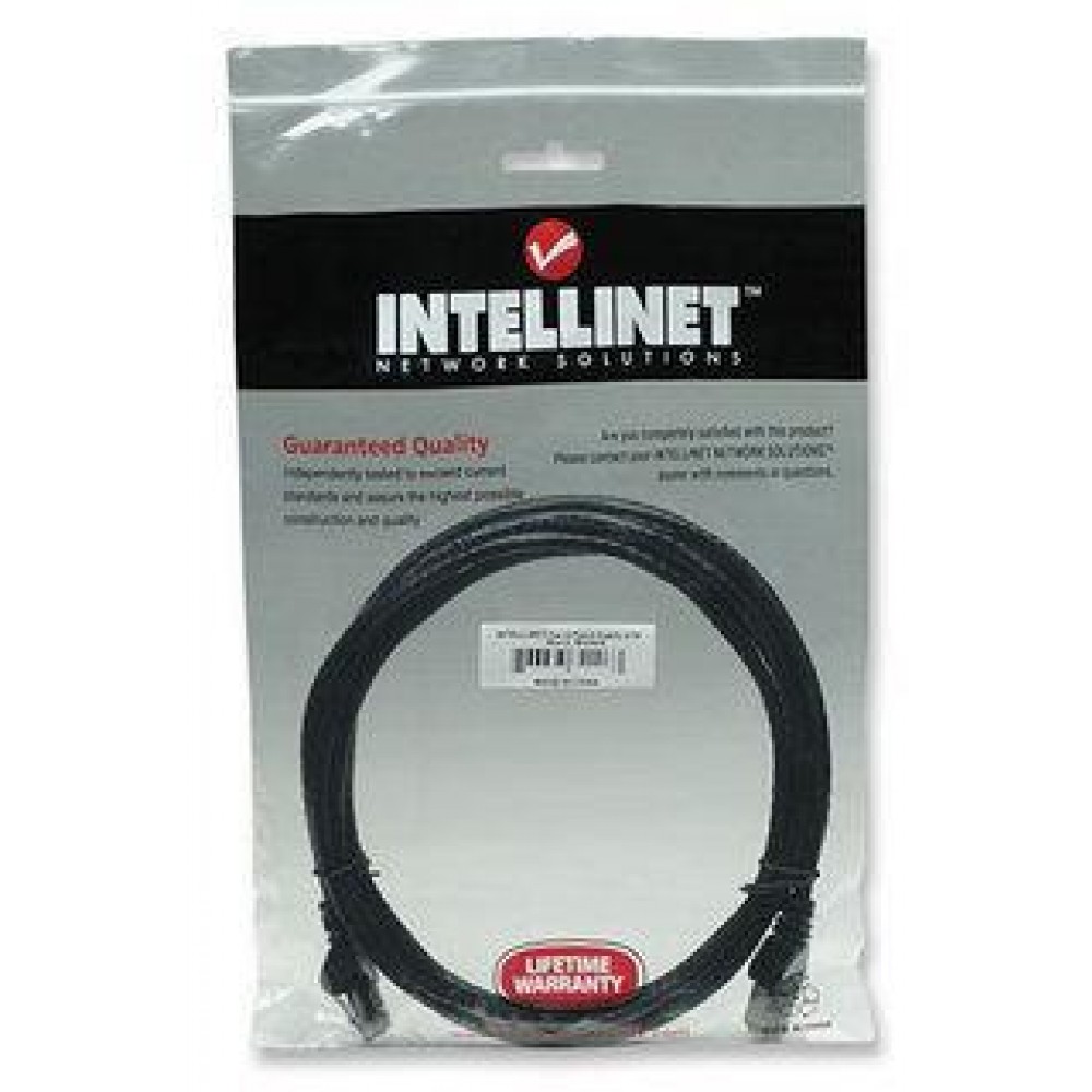 Cavo di rete Patch in Rame Cat. 6A Nero UTP 50m - immagine 2