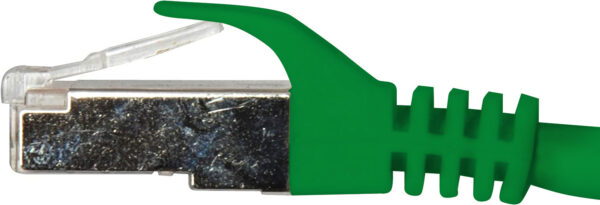 Cavo di Rete Patch in Rame Cat. 6A SFTP LSZH 0,25 m Verde - immagine 4