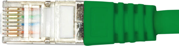 Cavo di Rete Patch in Rame Cat. 6A SFTP LSZH 0,25 m Verde - immagine 6