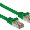Cavo di Rete Patch in Rame Cat. 6A SFTP LSZH 10 m Verde - immagine 2