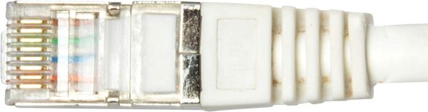 Cavo di Rete Patch in Rame Cat. 6A SFTP LSZH 15 m Bianco - immagine 6