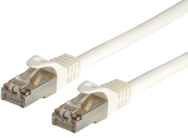 Cavo di Rete Patch in Rame Cat. 6A SFTP LSZH 15 m Bianco