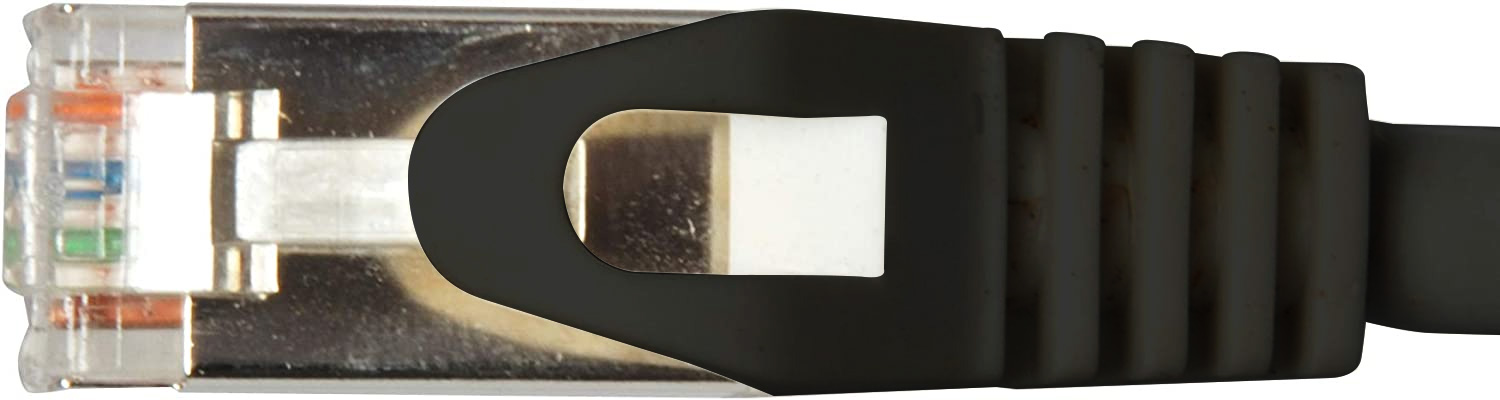 Cavo di Rete Patch in Rame Cat. 6A SFTP LSZH 1 m Nero - immagine 5