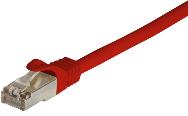 Cavo di Rete Patch in Rame Cat. 6A SFTP LSZH 20 m Rosso - immagine 3