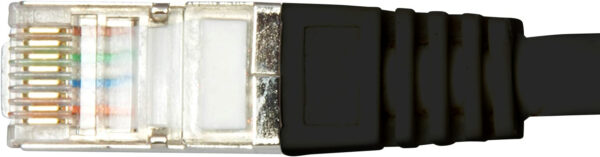 Cavo di Rete Patch in Rame Cat. 6A SFTP LSZH 30 m Nero - immagine 6