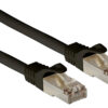 Cavo di Rete Patch in Rame Cat. 6A SFTP LSZH 30 m Nero - immagine 2