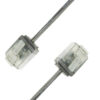 Cavo di rete Patch in Rame Ultra Slim Cat.6 Grigio UTP 0,5 m - immagine 2