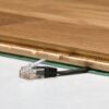 Cavo di Rete Patch Piatto in CCA Cat.5E Bianco UTP 2m - immagine 7