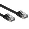 Cavo di Rete Patch Piatto in Rame Cat.6 Nero UTP 15m - immagine 2